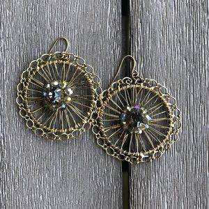 Francesca’s gold statement earrings ⭐️